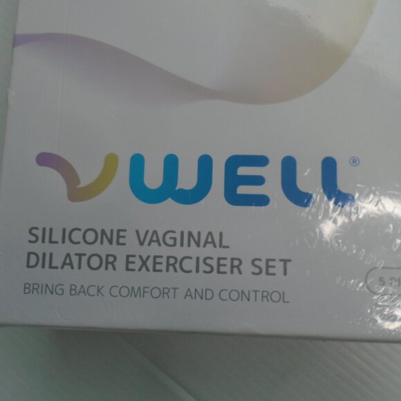 intimd VWell Silicone Vaginal Dilator Excercise 5 Piece Set - Picture 3 of 4